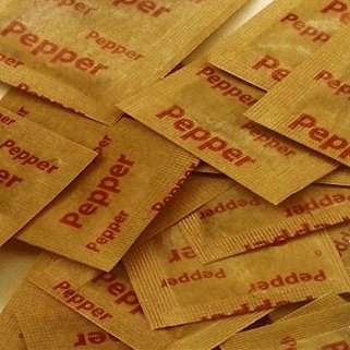 250 x Individual Pepper Sachets