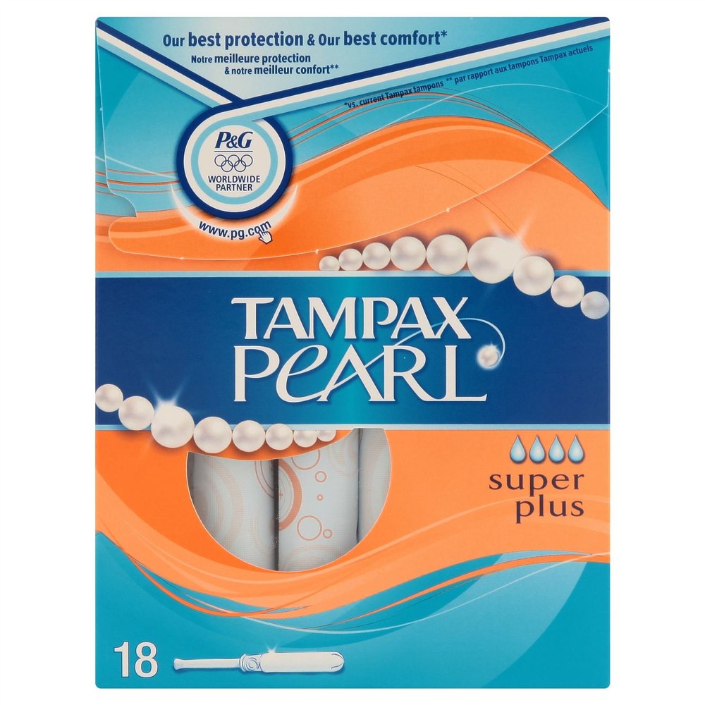 6 x Tampax Pearl Super Plus