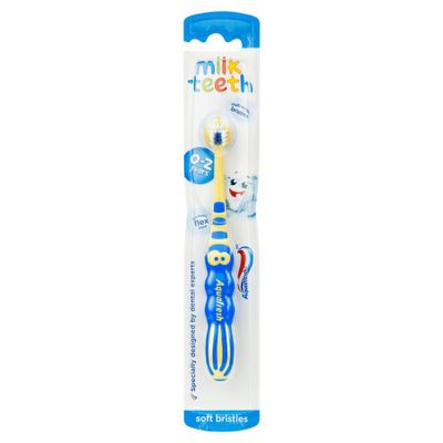 12 x Aquafresh childs toothbrush Milk Teeth