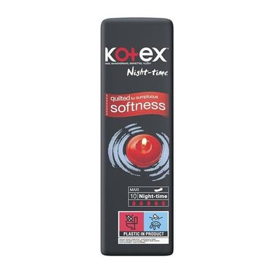 12 x Kotex Nightime Pads 10