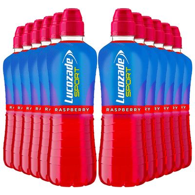 Lucozade Sport Raspberry 500ml x 12
