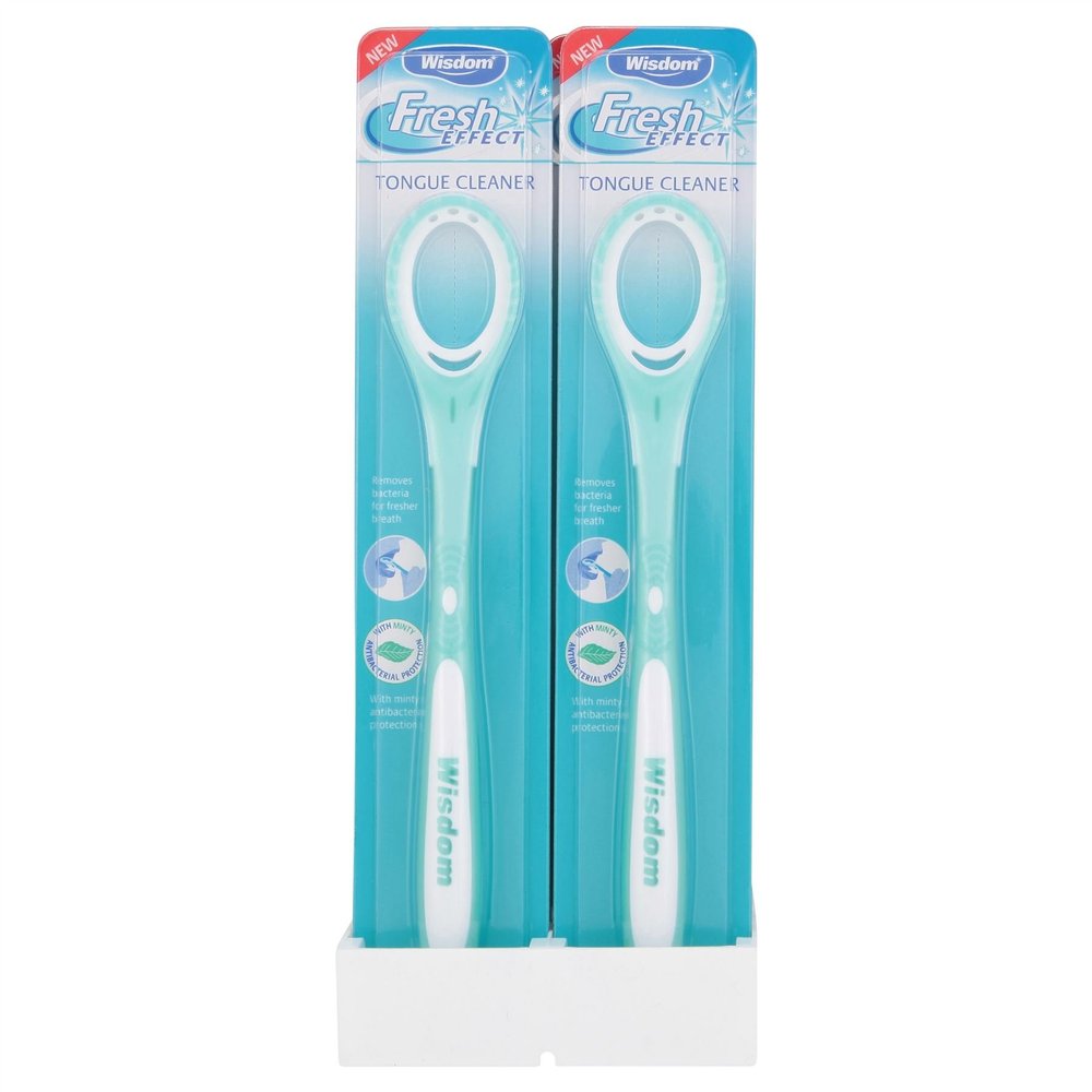 12 x Wisdom Fresh Effect Tongue Cleaner
