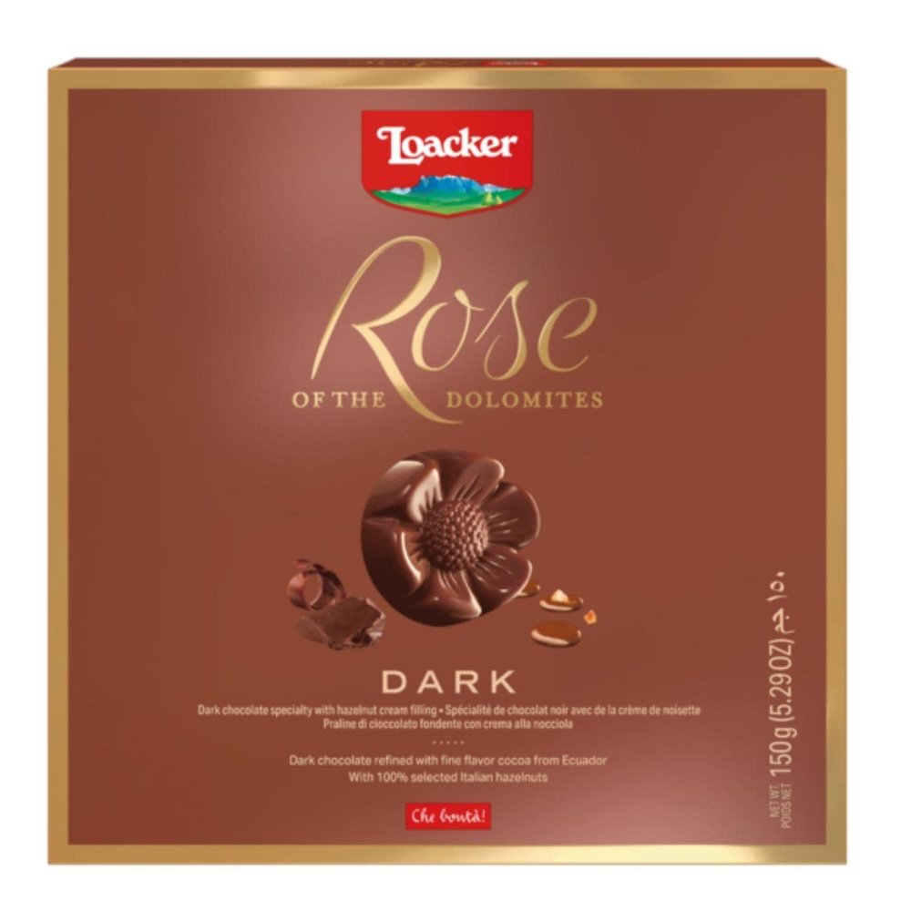 Rose of The Dolomites Dark Noir 150 gr. - Loacker