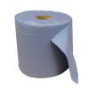 AllTrade Direct 2 x Jumbo Industrial Blue Roll 2 Ply 350m Embossed Heavy Duty Paper Hand Towel Workshop view 1