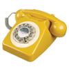 Wild and Wolf Retro Telephone 746 in English Mustard view 1