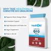 Health4All CoQ10 100mg per Capsule, 90 Capsules 3 Months Supply, Pure Grade CoEnzyme Q10 Ubiquinone Supplement for Heart, Energy & Brain, Vegan CoQ10 Supplement | Made in UK view 2