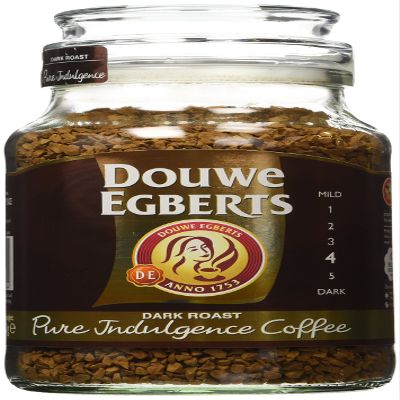 Douwe Egberts Pure Indulgence Instant Coffee, Dark Roast, 7.05-Ounce, 200g (Pack of 2) by Douwe Egberts