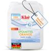 Clear detergent concentrate orange 5 L view 1