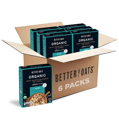 Better Oats Raw Pure and Simple Bare, 5.42 Pound (Pack of 6) by Better Oats
