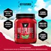 BSN Nutrition N.O.-Xplode Pre Workout Powder with Creatine Monohydrate, Beta Alanine, Caffeine, Vitamin D and Vitamin B Complex, Green Apple, 50 Servings, 1 kg view 2