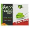 Simply Delish, Sugar-Free Jelly Dessert - Vegan, Gluten and Fat-Free, Lime Flavour - Pack of 24, Keto Friendly Sweets view 1