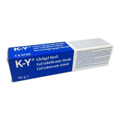 TWELVE PACK of K-Y Gel Lubricating Sterile Jelly 82g