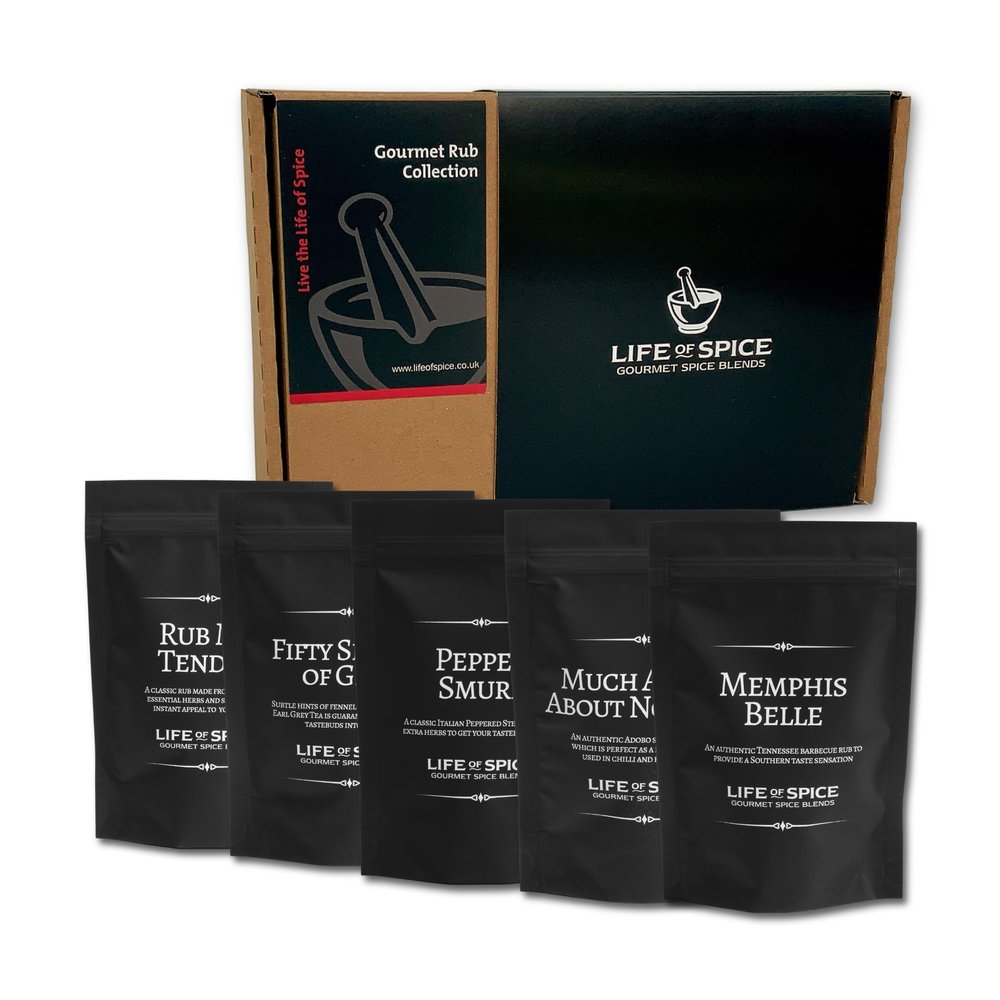 Life of Spice Gourmet BBQ Rub Collection | All Purpose Seasoning & BBQ Rubs