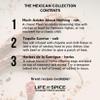 Life of Spice The Mexican Collection | BBQ Spice Rub, Flavoured Salt and Herb Blend | 145g | 3 Unique Recipe Cards | Brilliant for Fajitas, Burritos, Quesadillas, Chillis and Moles | Great Gift Idea view 2