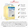 1000ml (1 Litre) Melrose Water DISPERSIBLE Massage Oil H2Oil with Twist Cap and Free Pump: Easy Wash & Suitable for All Skin Types view 3