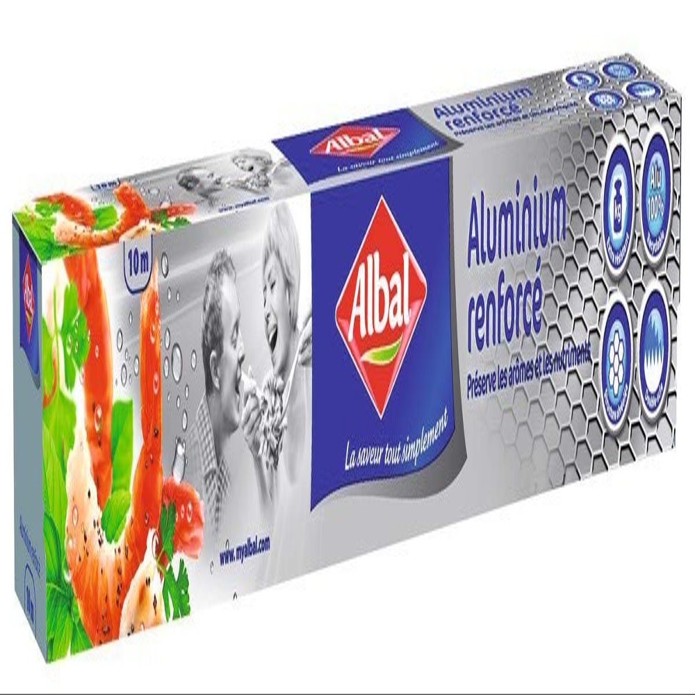 Albal Aluminium Rolls Easy to Cut Heavy Duty Pack of 1