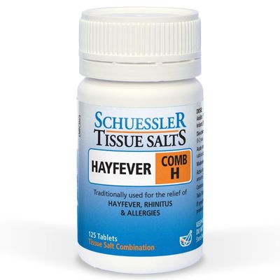 Schuessler Combination H Tissue Salt Tablets - Pack of 125