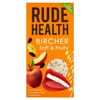 Rude Health Bircher - Soft & Fruity Muesli, 500 Grams