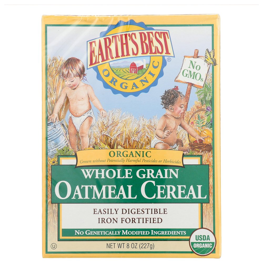 Earth's Best Baby Cereal - Oatmeal - 8 oz