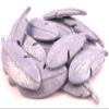 12 Glittered Edible Feathers Cake Toppers (Purple) view 1