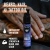 Gibs Best Beard Oil Beard, Hair, & Tattoo Oil, 1 Oz. (Bush Master) view 2
