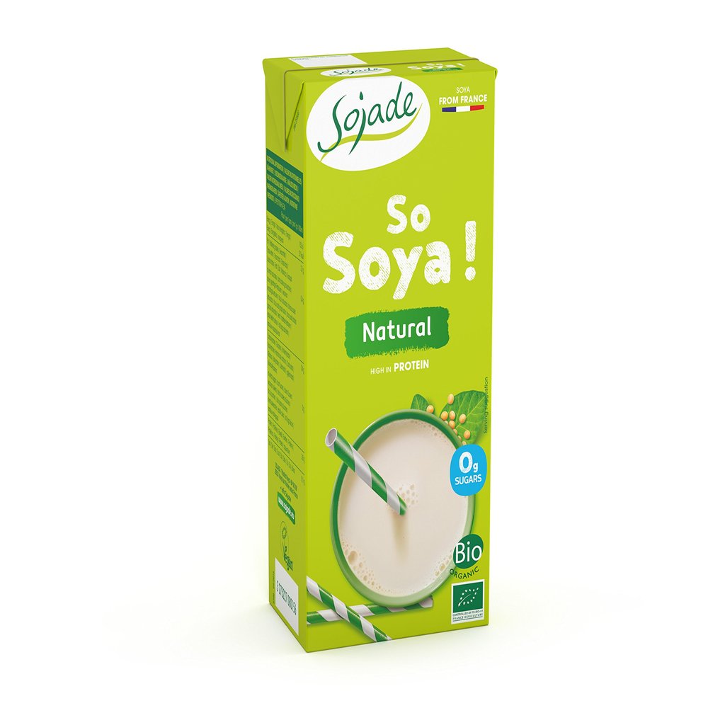 (Pack of 6) Sojade - Org Unsweetened Soya Drink 1000 ML