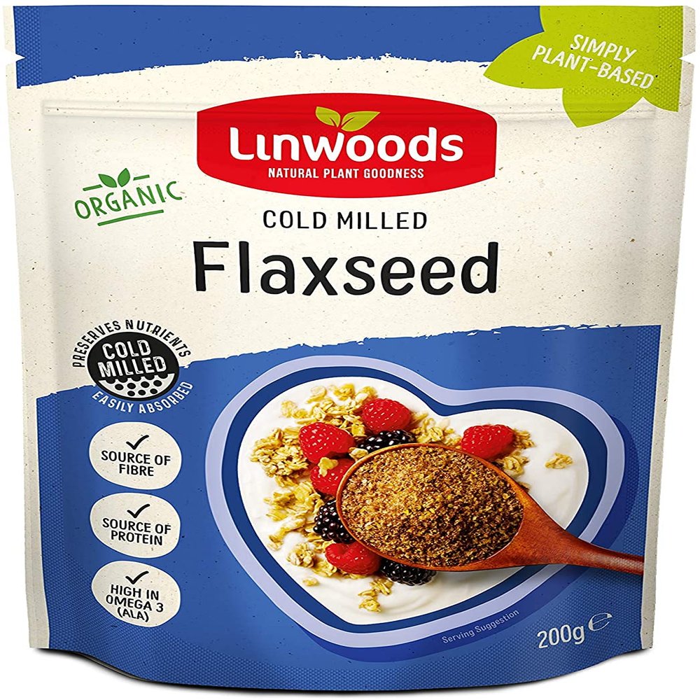 (Pack of 12) Linwoods - Milled Organic Flaxseed 200 g