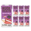 Rude Health 6 x 1 Litre Organic Brown Rice Dairy-Alt Milk, 100% Natural Organic Drink, Lactose Free, Dairy Free & Gluten-Free, Unsweetened, Award-Winning, Healthy & Vegan, 100% Recyclable Packaging view 1