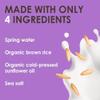 Rude Health 6 x 1 Litre Organic Brown Rice Dairy-Alt Milk, 100% Natural Organic Drink, Lactose Free, Dairy Free & Gluten-Free, Unsweetened, Award-Winning, Healthy & Vegan, 100% Recyclable Packaging view 3