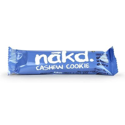 Nakd Cashew Cookie Raw Fruit and Nut Bar 35g