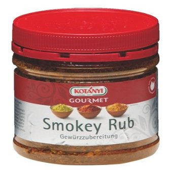 Kotanyi Smokey Rub spice preparation 400ccm
