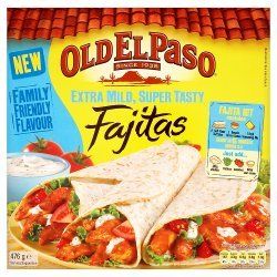 Old El Paso Extra Mild Fajita Dinner Kit 476g x 2
