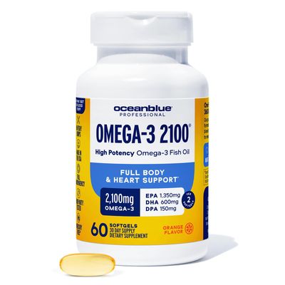 Ocean Blue Omega 2100 Nutritional Supplement, 60 Count