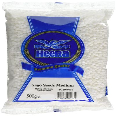 HEERA Tapioca Seeds Medium Sago (Pack of 5)