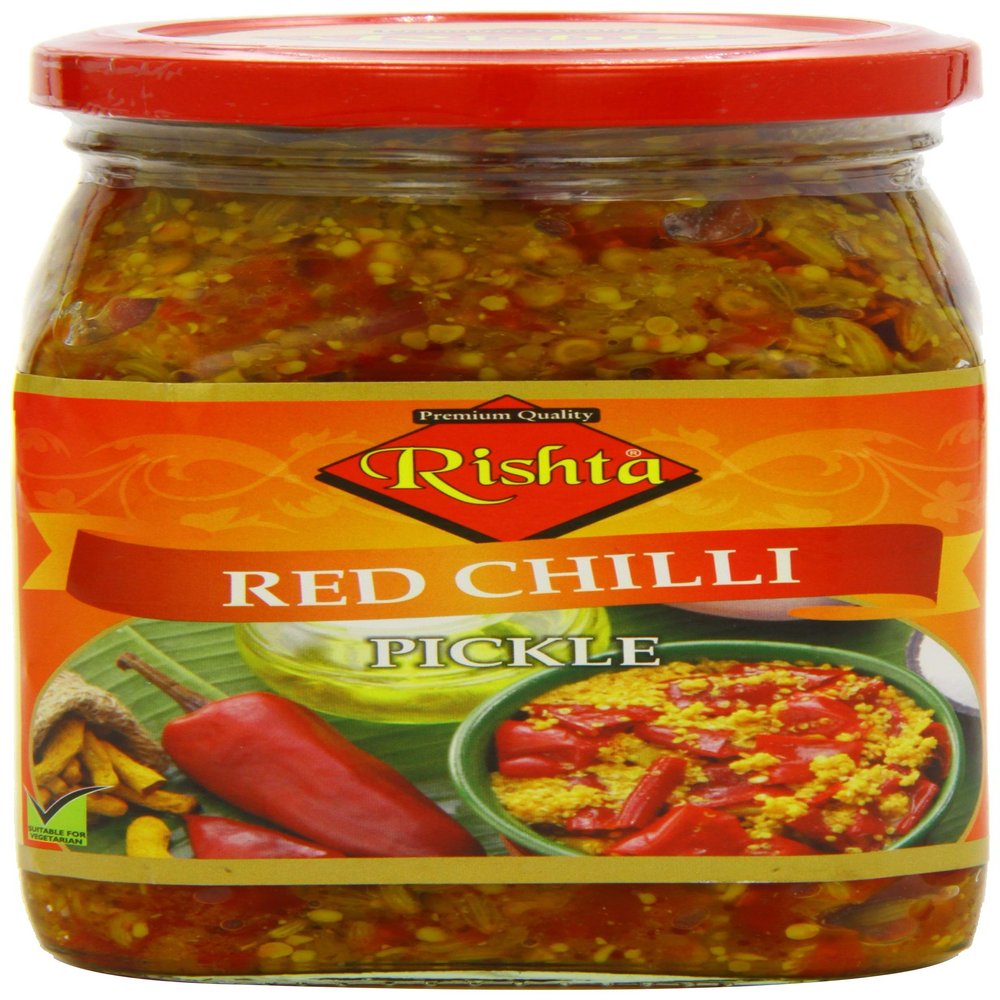 RISHTA Red Chilli Pickle (Pack of 3)