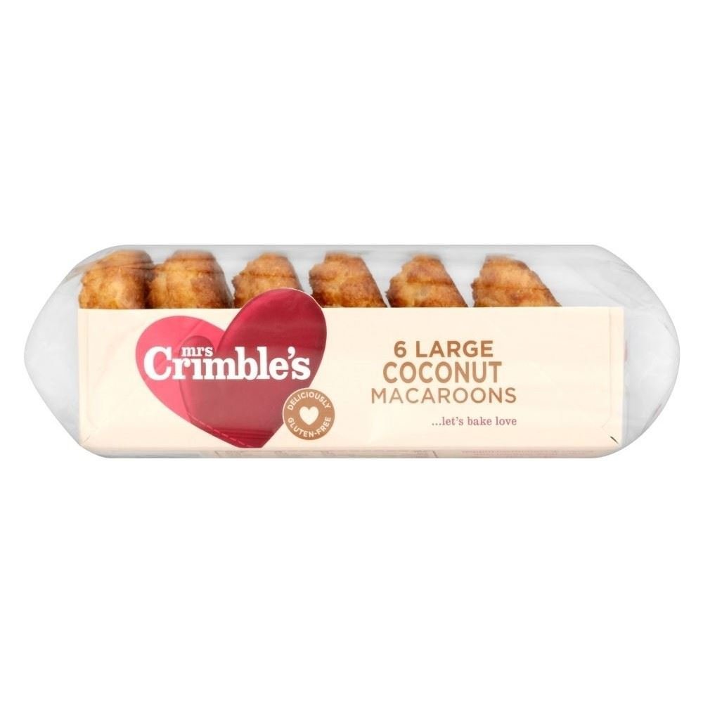 Mrs Crimble's Large Coconut Macaroons (6 per Pack - 210g)