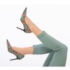 Allegro 20-30mmHg Essential 19 Sheer Support Open Toe Compression Sock - Unisex, Open Toe, Knee High Support Stockings view 4