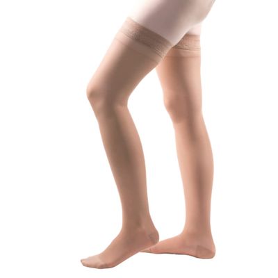 Allegro 15-20 mmHg Essential 4 Sheer Support Thigh High Compression Hose