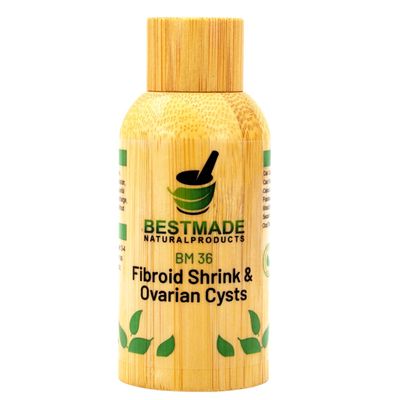 Naturally Aids in Shrinking Uterine Fibroids & Ovarian Cysts, Helps Normalize Estrogen Levels and Prevent Regrowth, Relieves Painful and Frequent Menstruation & Painful Intercourse(BM36)