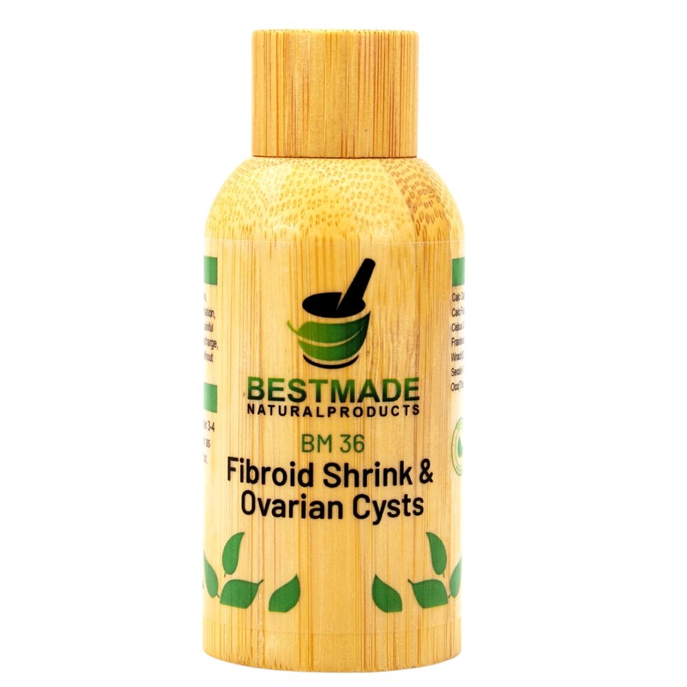 Naturally Aids in Shrinking Uterine Fibroids & Ovarian Cysts, Helps Normalize Estrogen Levels and Prevent Regrowth, Relieves Painful and Frequent Menstruation & Painful Intercourse(BM36)