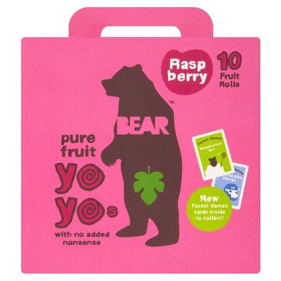 Bear Pure Fruit Yo Yos Raspberry (5x20g)