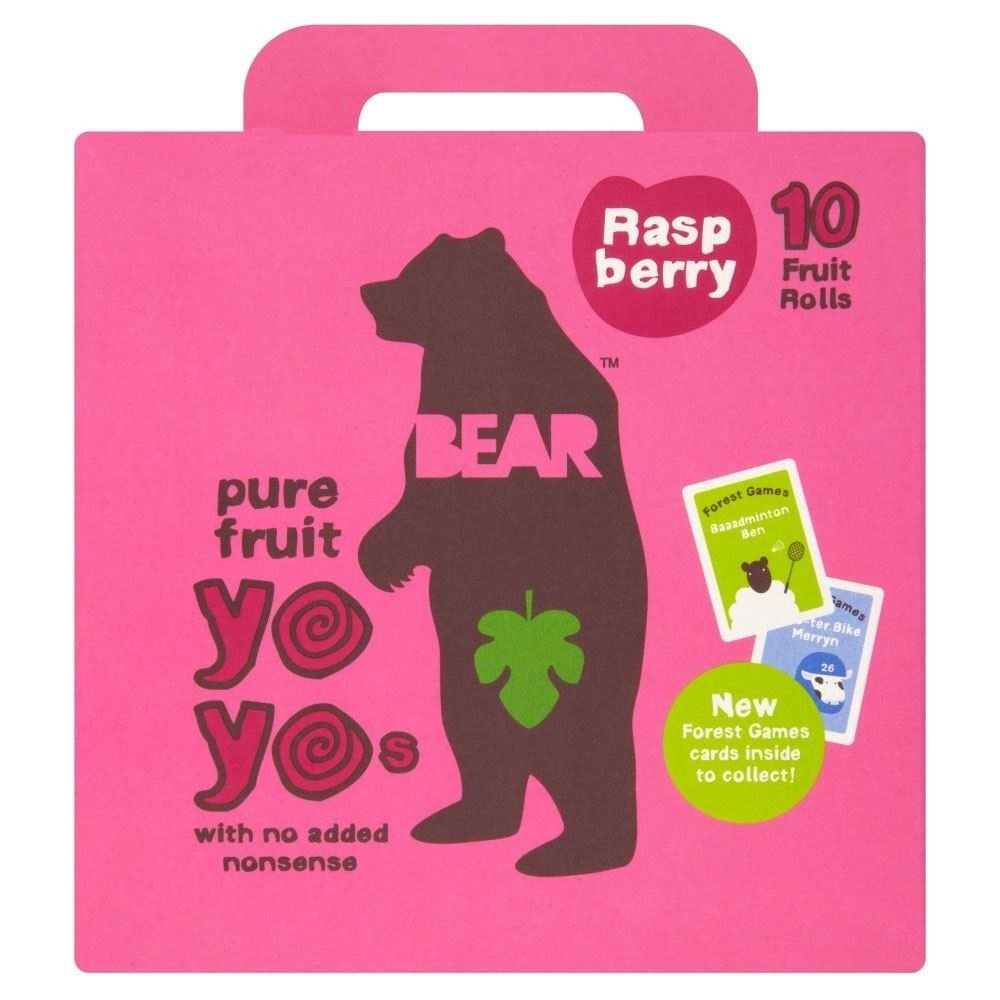 Bear Pure Fruit Yo Yos Raspberry (5x20g)
