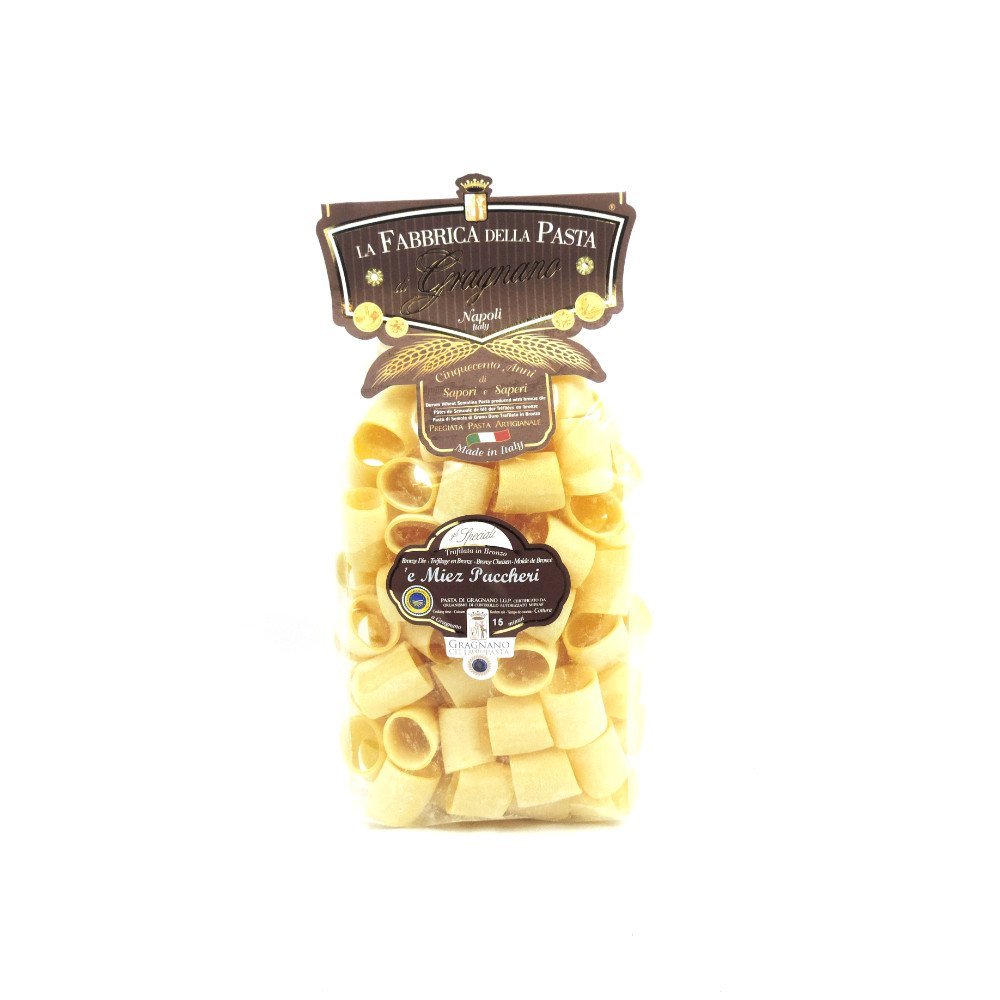 La Fabbrica Della Pasta - Miez Paccheri - 500g