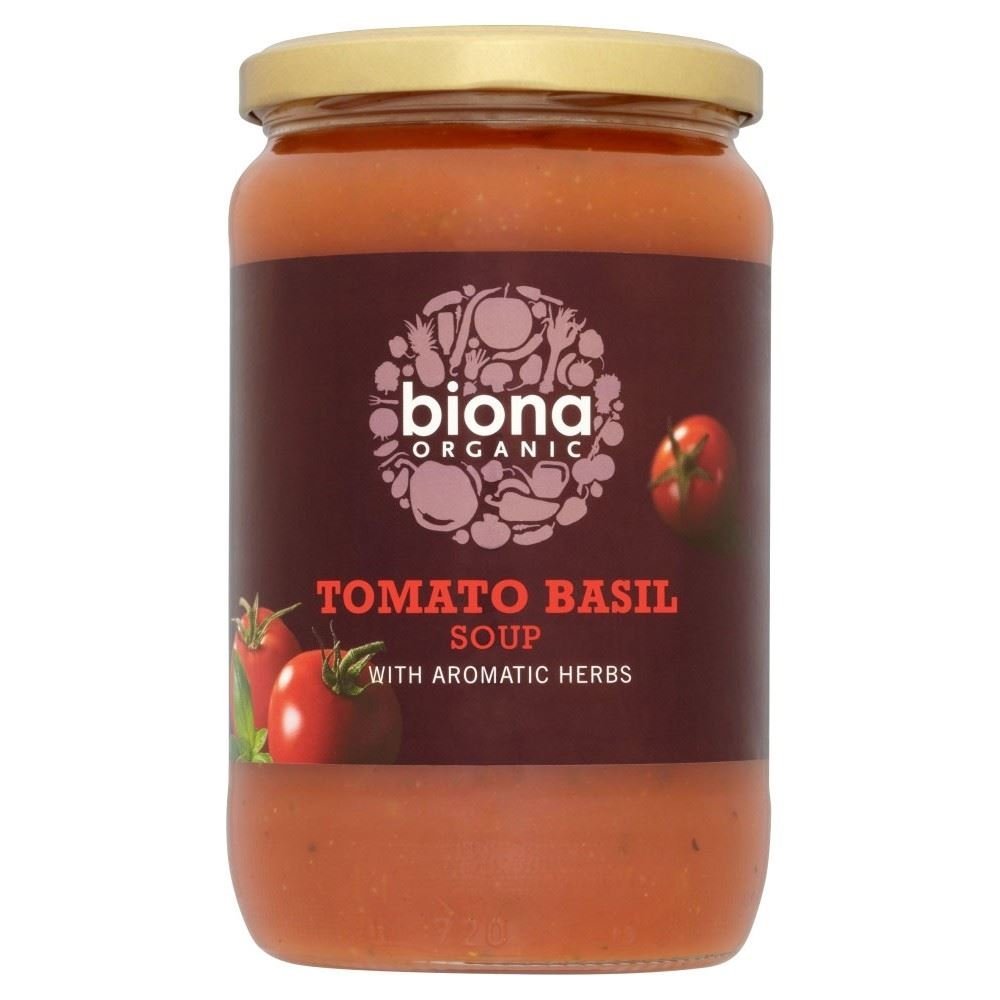 Biona Organic Tomato & Basil Soup (680g)