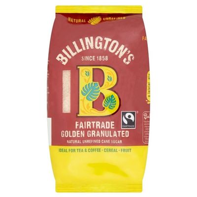 Billington's Fairtrade Natural Golden Granulated Sugar (500g)