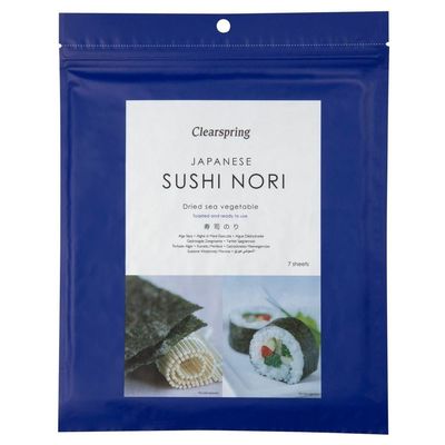 Clearspring | Sushi Nori - Toasted | 1 x 17g