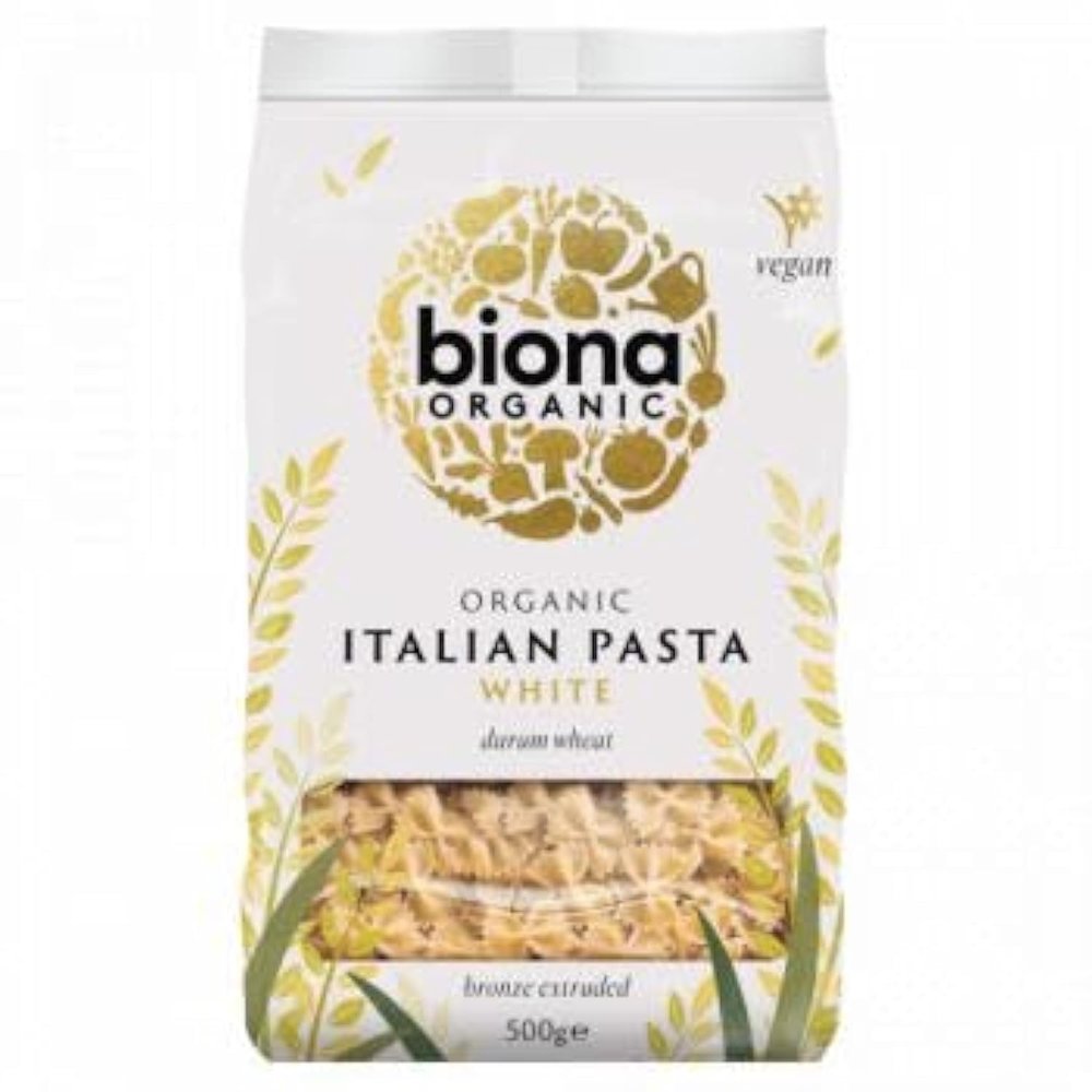 Biona Organic Italian White Farfalline Pasta, 500g