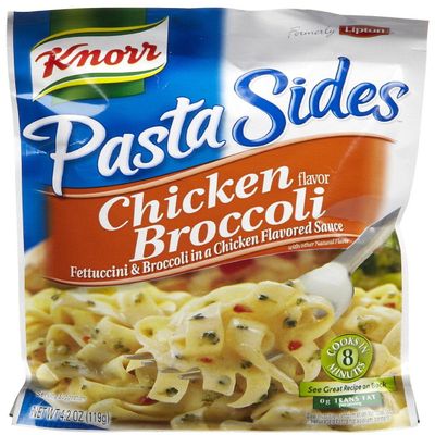 Knorr Pasta Sides: Chicken & Broccoli (Pack of 4) 4.2 oz Bags