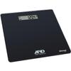 A&D Medical Digital Body Weight Scale - UC-352BLE - Bluetooth Bathroom Weight Machine, Syncs with A&D Heart Track App - 450lb (200kg) - Batteries Included, FSA/HSA Eligible, Black view 4