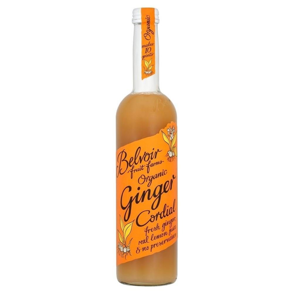 Belvoir Fruit Farms Organic Cordial Ginger (500ml)